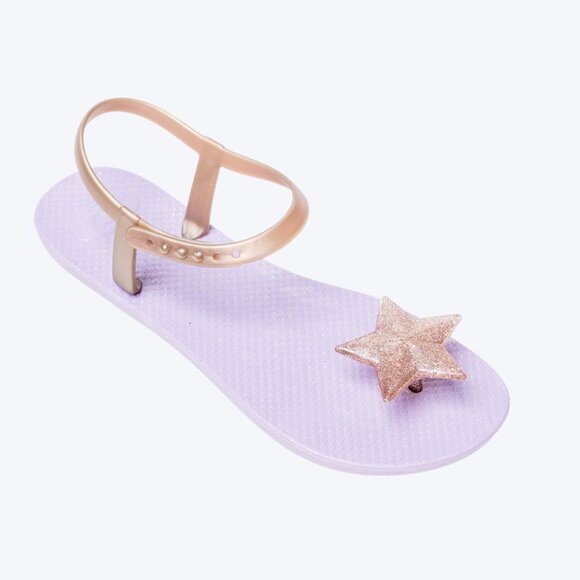 ZHOELALA – Sandals Comfort "BIG STAR" • Saturn Mist - Picture 4 of 10